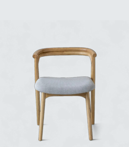 Samyog Living Solid wood, Polyester Dining Chair 1