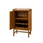 Chirmi Premium Mango Wood Bar Cabinet - Image 2