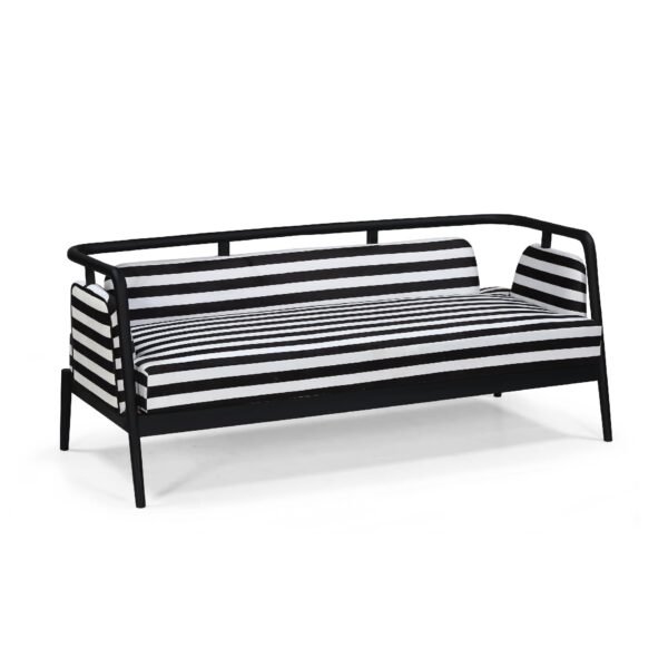 Black Three Seater Sofa