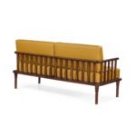 Vla Three Seater Wooden Sofa - Image 3