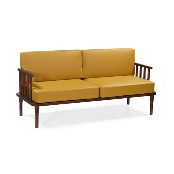 Vla Three Seater Wooden Sofa