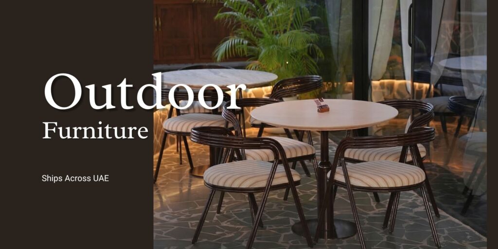 Shop Outdoor Furniture in Dubai. Samyog Living offers a wide range of hospitality furniture designs in dubai