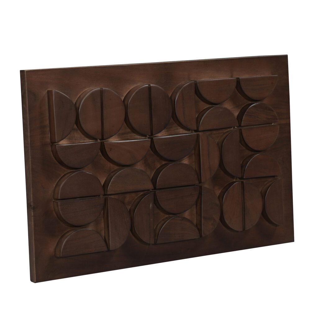 Nova Geometric Wood Wall Decor