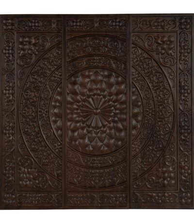 Lotus Wooden Wall Art