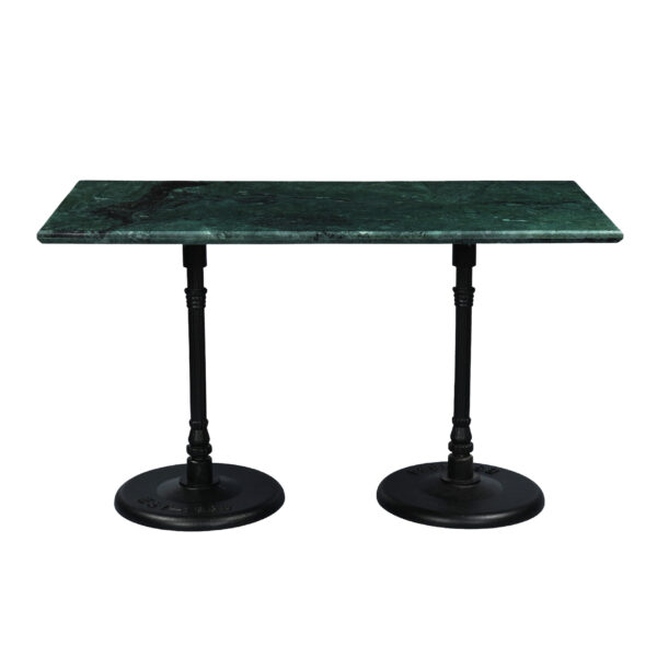 Willow Green Marble Rectangle Dining Table