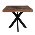 Elite Cross-Frame Dining Table - Image 3