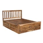 Hawky Wooden Hydraulic Storage Bed