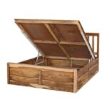 Hawky Wooden Hydraulic Storage Bed - Image 3