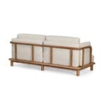 Kiara Three Seater Wooden Sofa - Image 3