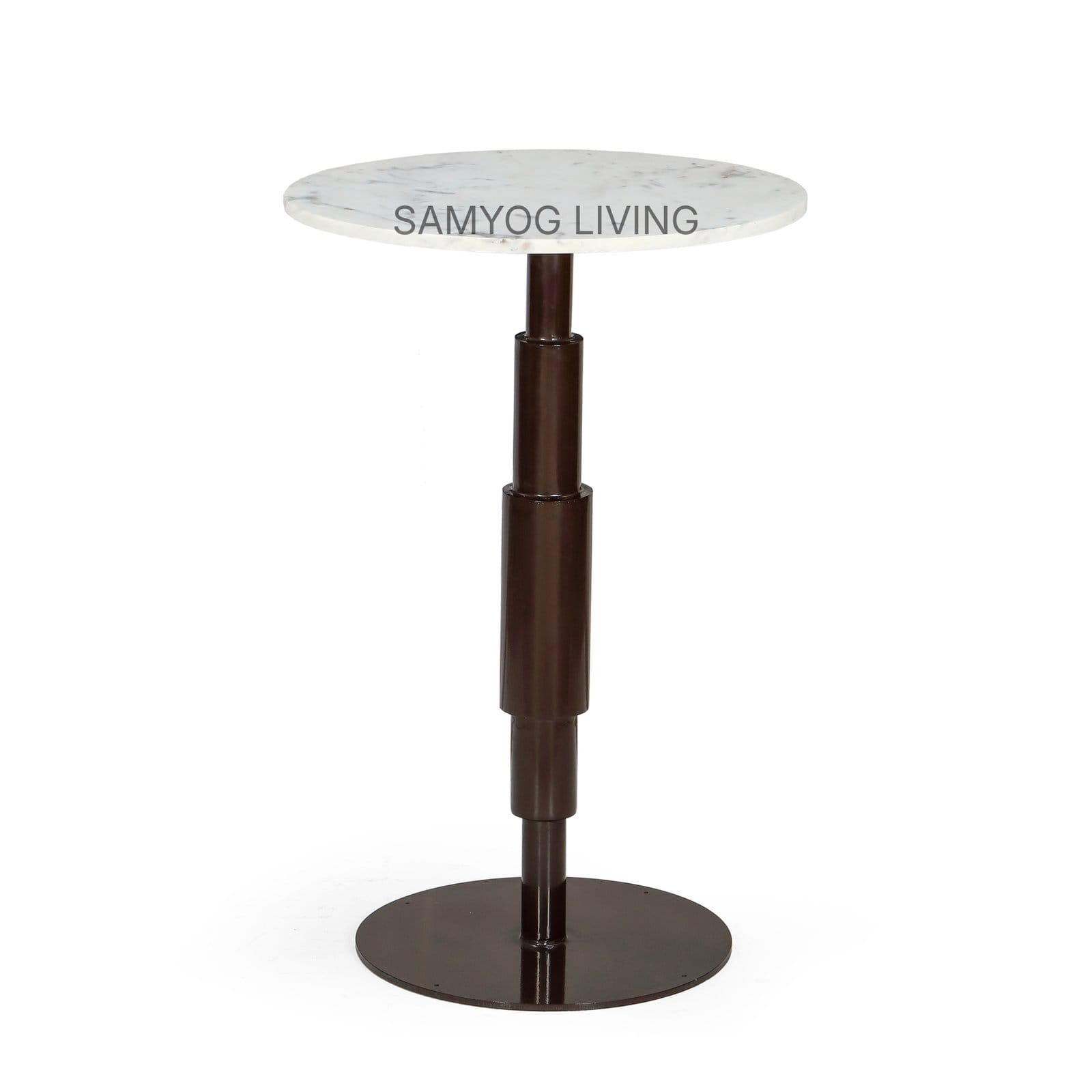 Samyog-Living-Tokyo1.jpg Tokyo Round Bar Table - Image 1