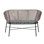 Azure Coastal Rope Bench - Image 3