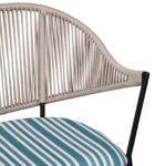 Azure Coastal Rope Bench - Image 5